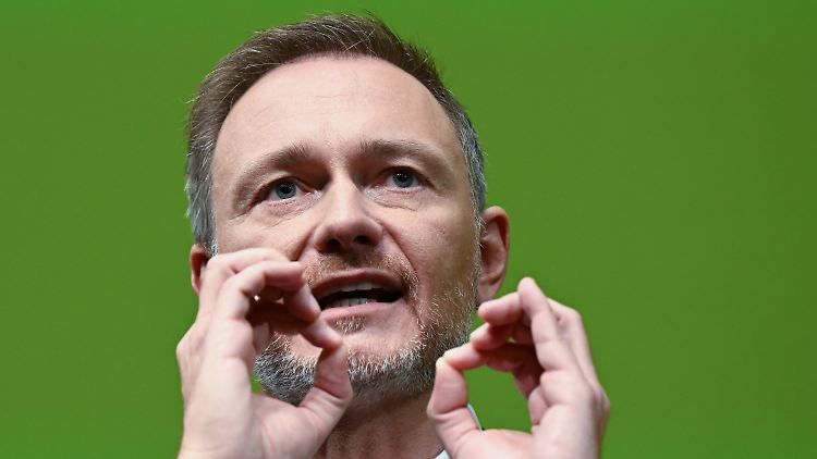 Finanzminister Christian Lindner von der FDP plädiert für Verzicht.