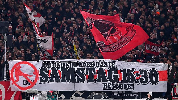 Samstag 15:30 Uhr? "Beschde", finden die Fans des VfB Stuttgart.