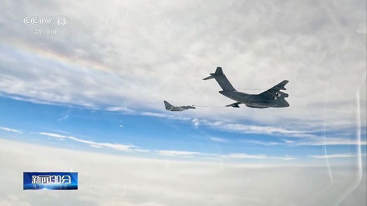 Die Bilder der chinesischen Kampfjets vor Taiwan gingen am Wochenende um die Welt. 