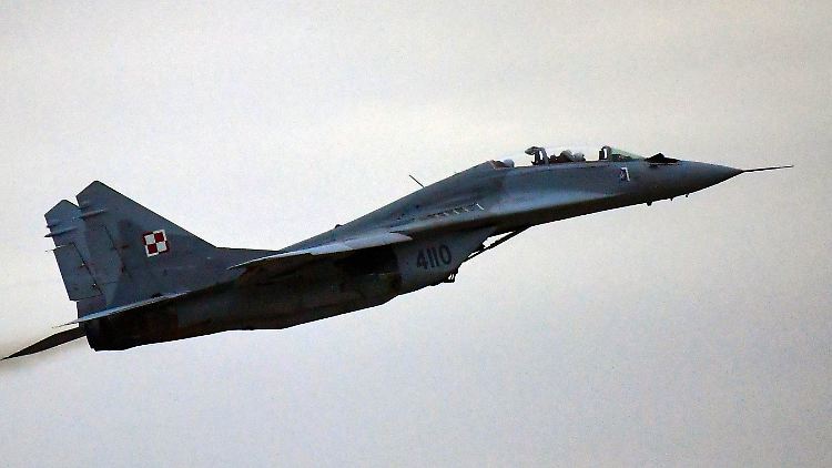 Fünf MiG-29 könnten bald auf dem Weg von Polen in die Ukraine sein.
