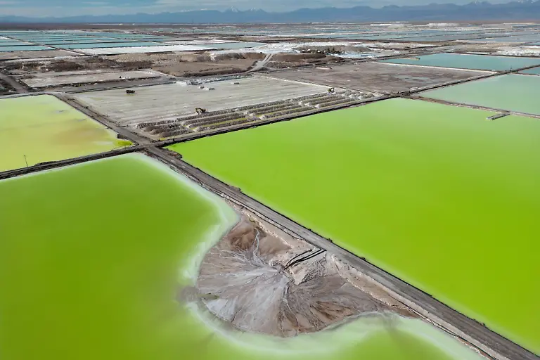 Lithiumfoerderanlage