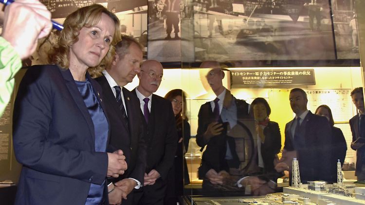 Umweltministerin Lemke besuchte das havarierte japanische Atomkraftwerk Fukushima. 