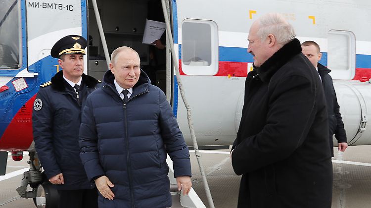 Der russische Präsident Wladimir Putin und der belarussische Machthaber Alexander Lukaschenko pflegen eine enge Beziehung. 