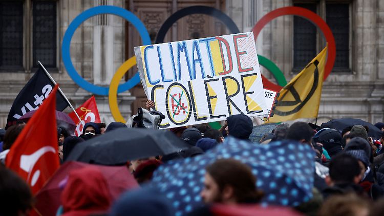 "Climat de Colere" - "Stimmung des Zorns" trifft die Einstellung vieler Franzosen, wenn es um die Rentenreform geht.