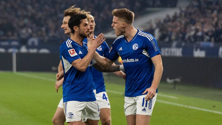 Er traf doppelt für Schalke 04: Marius Bülter.