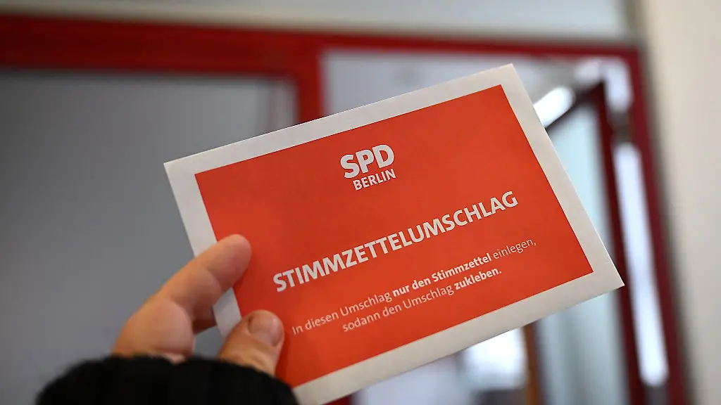 Ein-Stimmzettelumschlag