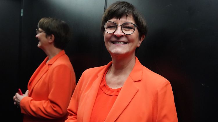 Sieht KI als Chance für die Arbeitswelt: SPD-Chefin Saskia Esken.