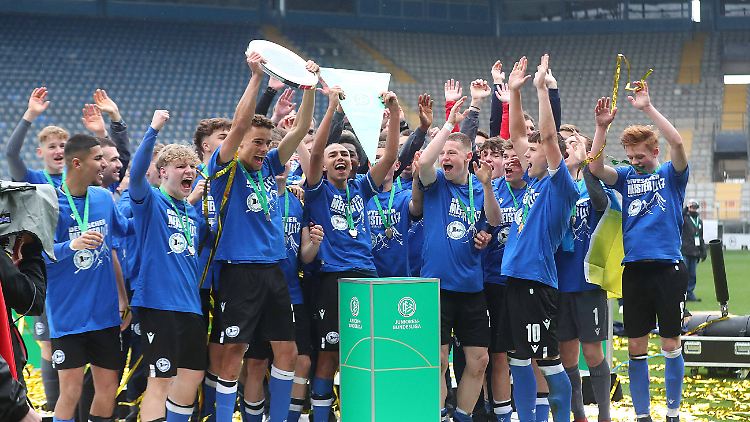 Arminia Bielefeld ist erstmals Deutscher Meister der U17.