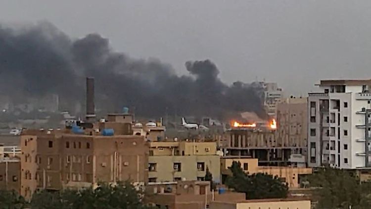 In Khartum, der Hauptstadt des Sudan, fielen erneut Schüsse. Auch Explosionen waren zu hören.