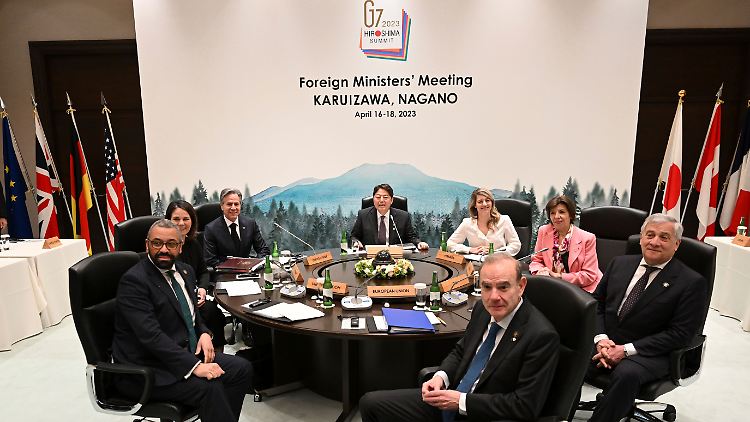 Das Treffen im japanischen Urlaubsort Karuizawa diente auch der Vorbereitung auf den Gipfel der Staats- und Regierungschefs im Mai in Hiroshima.
