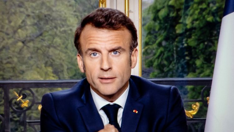 Macron wandte sich in einer TV-Ansprache an die Bevölkerung.