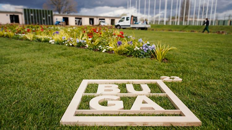 Die Bundesgartenschau in Mannheim begann am 14. April und dauert bis zum 8. Oktober.
