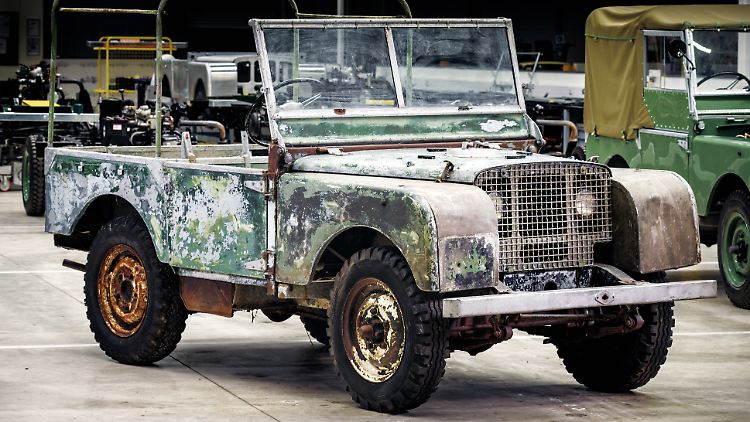 Die Land Rover Series I feierte ihre Weltpremiere 1948 in Amsterdam, 2018 wurde das dort gezeigte Exponat restauriert.