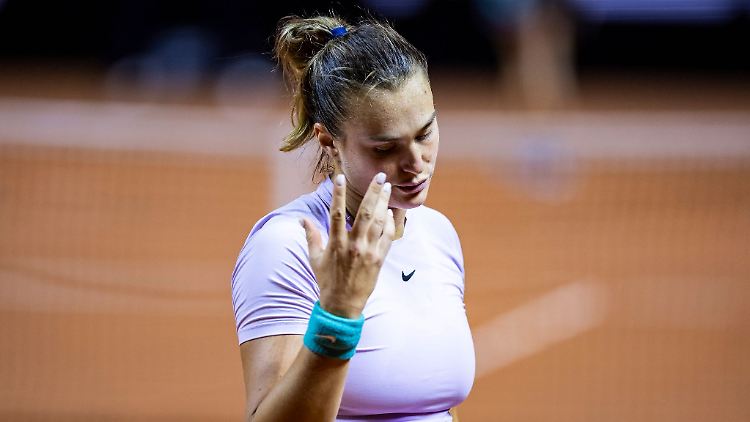 Die Belarussin Aryna Sabalenka würde den Krieg in der Ukraine gerne stoppen.