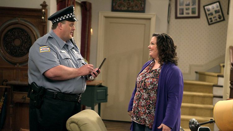 So wie auf diesem Bild kannte man den Serien-Star viele Jahre lang mit seiner Kollegin Melissa McCarthy.