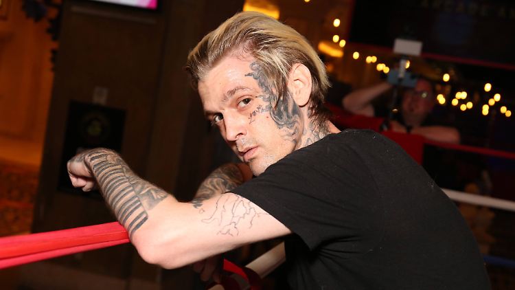 Aaron Carter im Jahr 2021. Der Sänger wurde 34 Jahre alt.