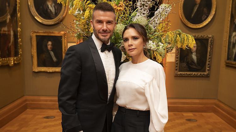 Offenbar verliebt wie eh und je: David und Victoria Beckham.