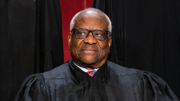 Clarence Thomas ist der dienstälteste Richter am Supreme Court.