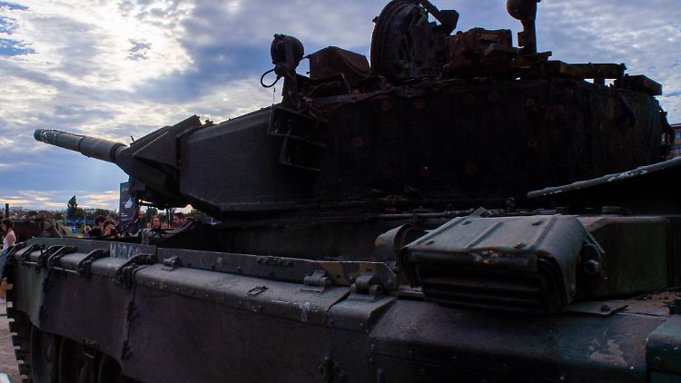 Auch in Deutschland sorgte dieses Jahr ein russischer Panzer für Aufsehen.