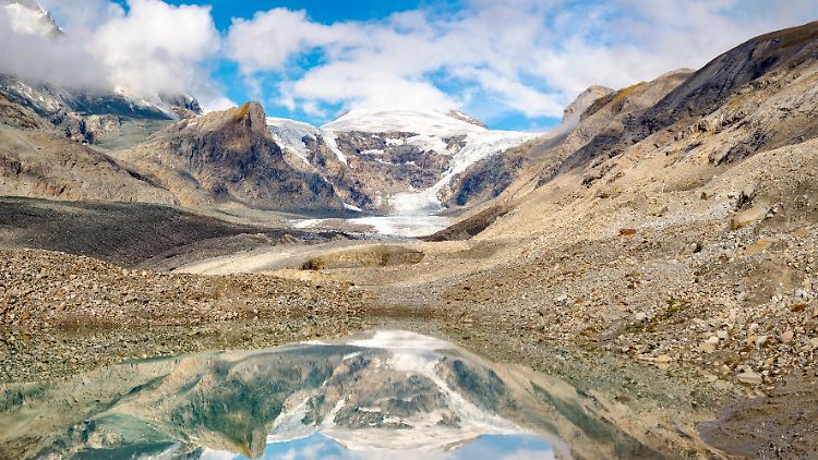 Die Gletscher der Alpen schmelzen schneller als alle anderen Gletscher in Europa. 