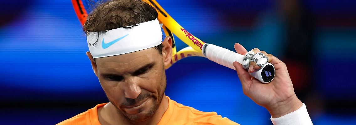 Der spanische Tennis-Star Rafael Nadal muss auch für das Turnier in Madrid passen.