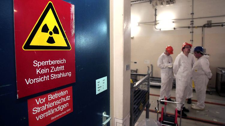 Gefährlich ist es nach offizieller Darstellung nur im Sperrbereich (Aufnahme aus dem Kernkraftwerk Krümmel).