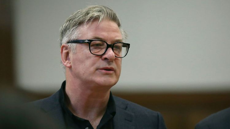 US-Schauspieler Alec Baldwin während eines Gerichtstermins in New York.