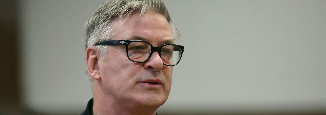 US-Schauspieler Alec Baldwin während eines Gerichtstermins in New York.