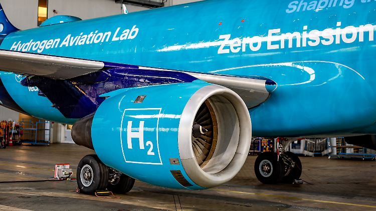 Test-Airbus der Lufthansa: Können Verkehrsflugzeuge in Zukunft mit Wasserstoff betrieben werden?