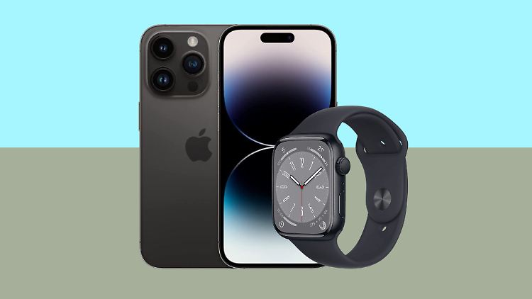 Das iPhone 14 Pro gibt es samt Apple Watch 8 für einen Euro bei o2.