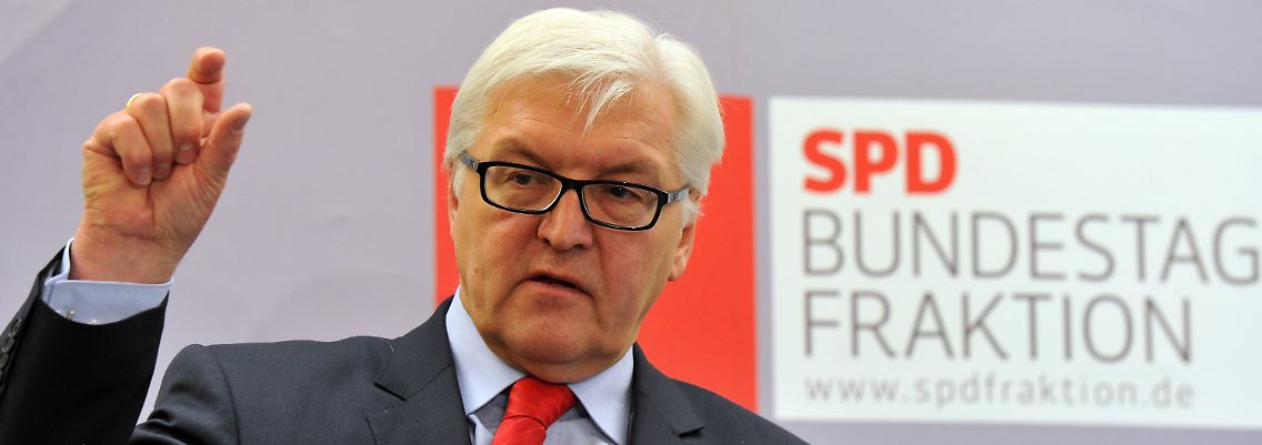 Steinmeier lieferte sich ...