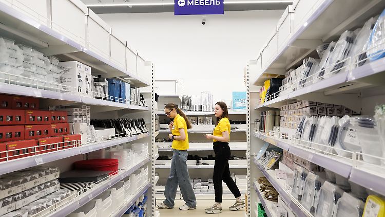 Ein umfassendes westliches Exportverbot dürfte die Warenvielfalt in Russland stark einschränken. 
