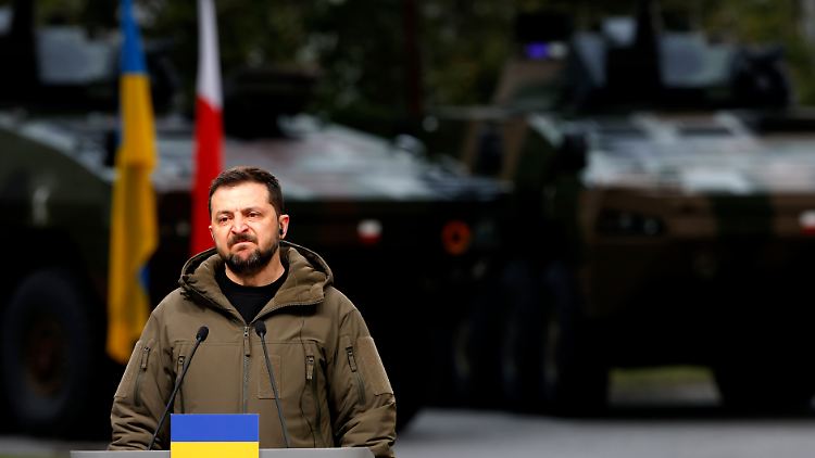 Die Front habe oberste Priorität, sagt Wolodymyr Selenskyj.