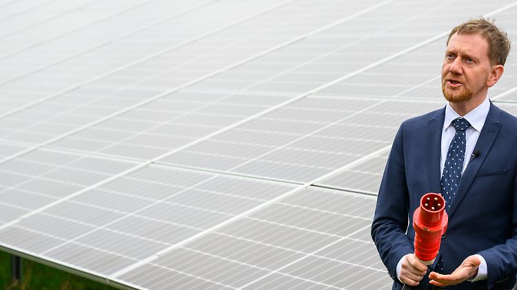 "Die Pläne dieser Regierung führen zu Deindustrialisierung", sagt Sachsens Regierungschef.