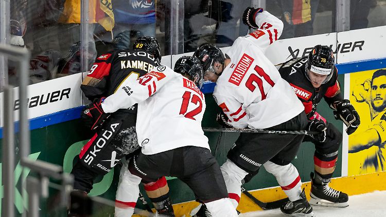 Gegen Österreich ging es wild zu. 
