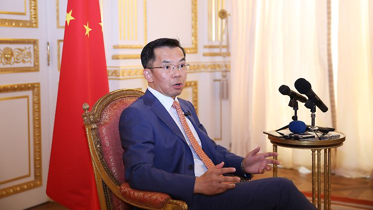 Der chinesische Botschafter in Frankreich, Lu Shaye, spricht den früheren Sowjetrepubliken ihre Souveränität ab.
