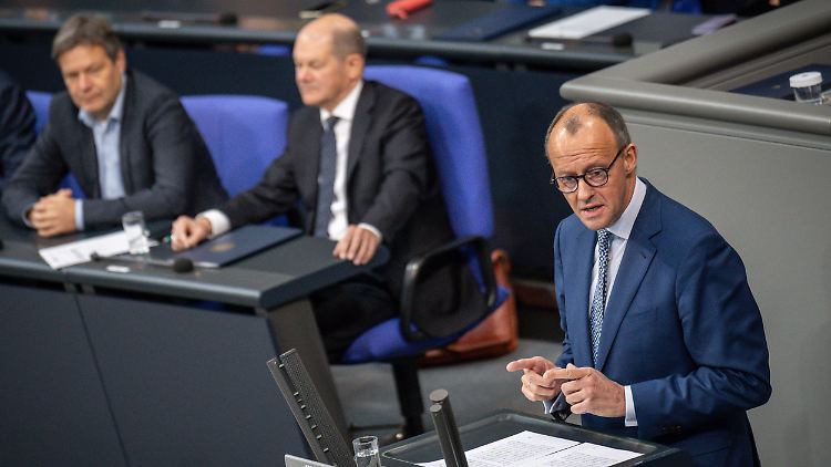 Friedrich Merz kann Scholz und Habeck dabei helfen, Gesetze über die Ziellinie zu bringen.