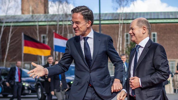 Ende März war Bundeskanzler Scholz beim niederländischen Premierminister Mark Rutte zu Gast.