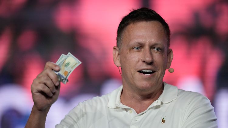 Peter Thiel hat ein geschätztes Vermögen von 4,2 Milliarden Dollar.