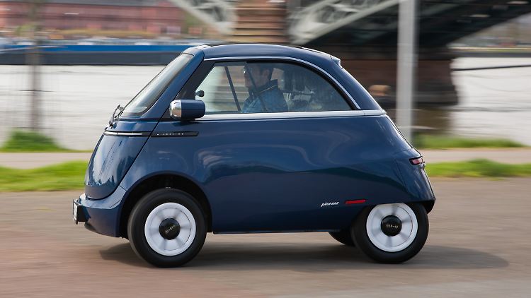 Der Microlino ist ein Hingucker, aber wohl für die meisten kein vollwertiges Erstauto.