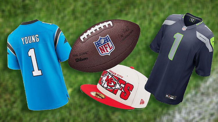 Beim NFL Draft 2023 stehen die zukünftigen American-Football-Stars erstmals im Rampenlicht. NFL-Fans statten sich sofort passend aus.