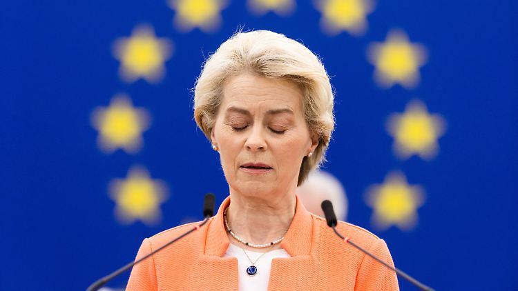 Die Palästinenser-Kritik kontert von der Leyen mit scharfen Worten.