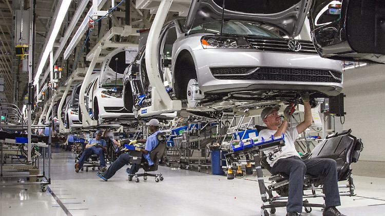 In Tennnesse fertigt Volkswagen schon seit Jahren Autos.