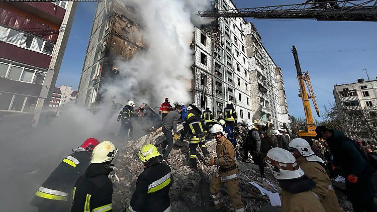 Die jüngste Angriffswelle russischer Truppen traf die ukrainische Stadt Uman am stärksten. 