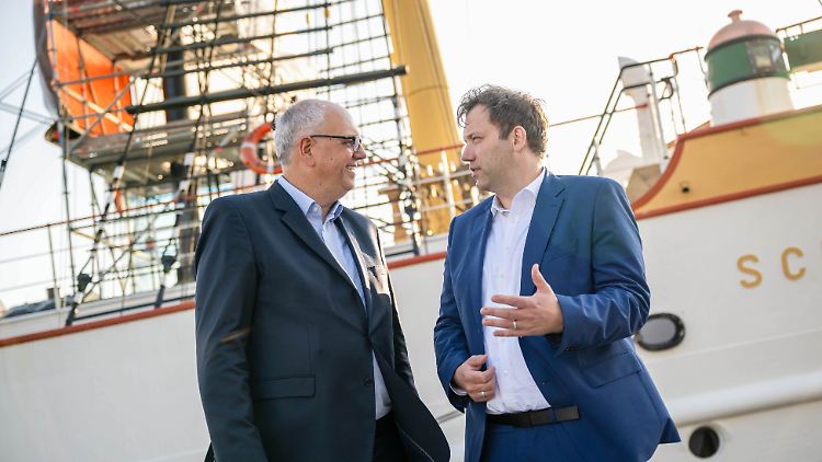 Sind mit dem Heizungs-Gesetz nicht zufrieden: Bovenschulte und Klingbeil.