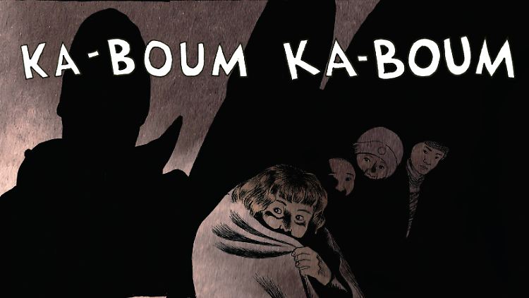 Das Leid der Zivilisten: Tetiana flieht mit ihren Kindern aus Charkiw - sie fürchten im Bombenhagel um ihr Leben.