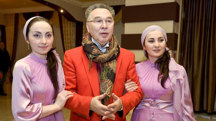 Modedesigner Slawa Saizew im Jahr 2009.