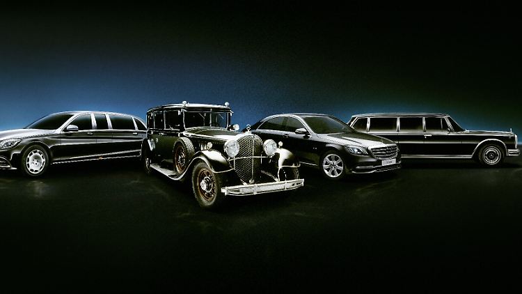 Staatstragende Mercedes-Modelle - damals und heute.