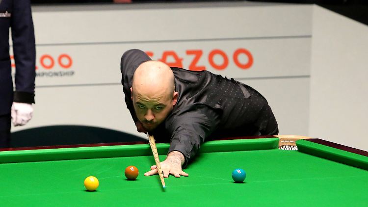 Voller Fokus für den WM-Titel: Luca Brecel.