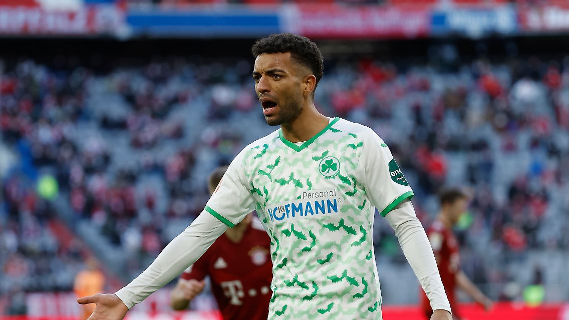 Zuletzt war Timothy Tillman nur im Trikot von Greuther Fürth in der Münchner Allianz Arena zu Gast.